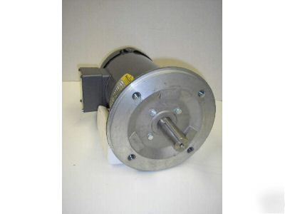 New baldor usa made 3 hp 3 ph 1725 rpm 182TC tefc motor 