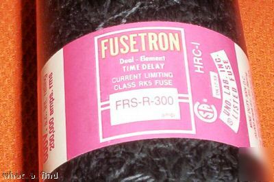 New buss fusetron frs-r-300 fuse warranty FRSR300