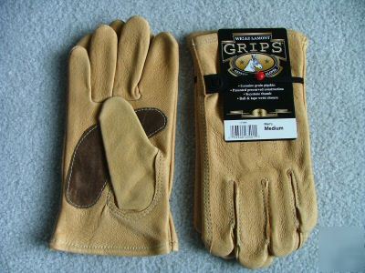 New . genuine leather pigskin work gloves