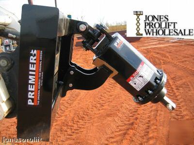 New premier auger w/ 12 inch bit for skid steer bobcat