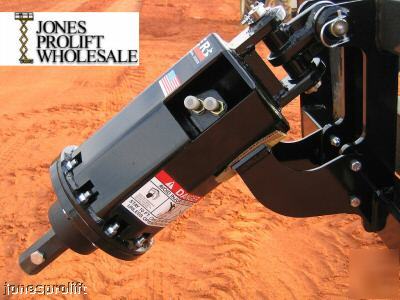 New premier auger w/ 12 inch bit for skid steer bobcat