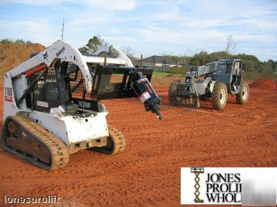 New premier auger w/ 12 inch bit for skid steer bobcat