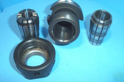 Parlec CAT40 tg 100 collet chuck TG100 cat 40 w/collets