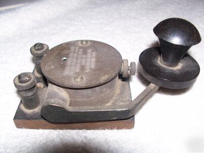 Signal corps j-5-a flameproof cw morse code key