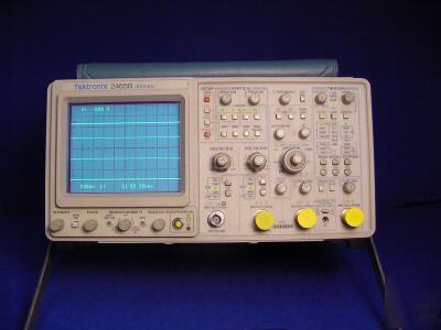 Tektronix 2465B 400MHZ ex cond cal'd and ready