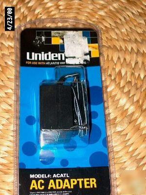 Uniden ac adapter model # acatl atlantis marine radio