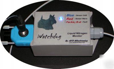 Watchdog liquid nitrogen level sensor monitor alarm LN2