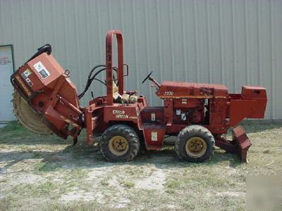 00 ditch witch 3700 rock saw trencher