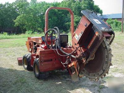 00 ditch witch 3700 rock saw trencher