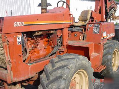 2000 ditchwitch 8020JD modularmatic no 