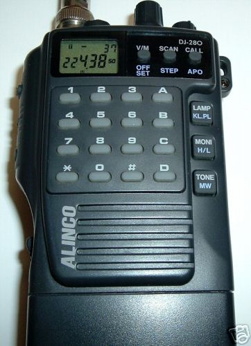 Alinco dj-280T 220 mhz ht transceiver mint w/extras