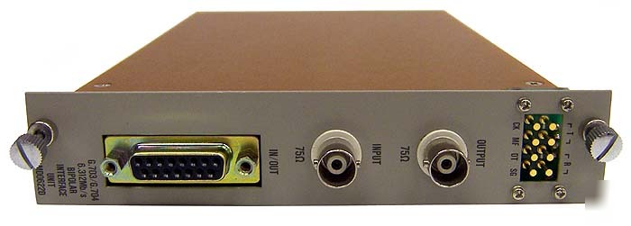 Anritsu MD0622D data transmission analyzer module