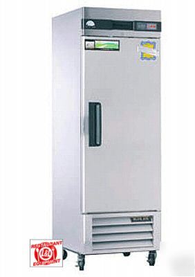 Blue air commercial freezer, 23 cu. ft. single door