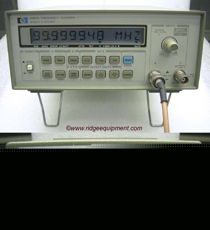 Hp 5385A frequency counter 1 ghz 2 channels *nice*