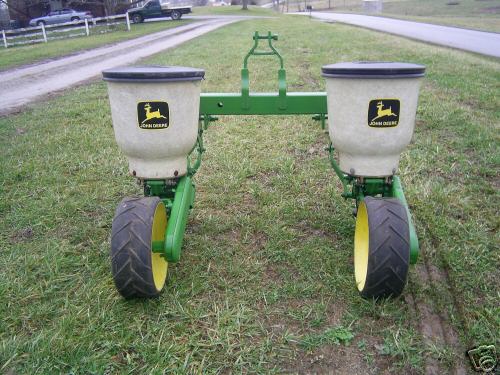 John deere 2 row model 71 planter-food plot special