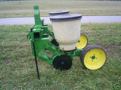 John deere 2 row model 71 planter-food plot special