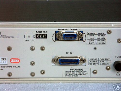 National fm/am signal generator vp-8190-a w/pdf manual