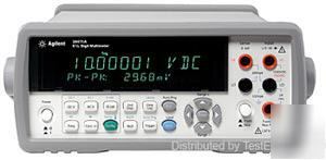 New hp agilent 34411A digital multimeter .