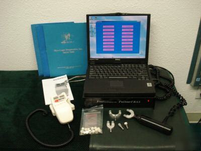 Pulstar (base & head) microfet 3 chiropractic w/laptop 