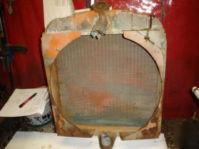 Wd,WD45 allis chalmers radiator