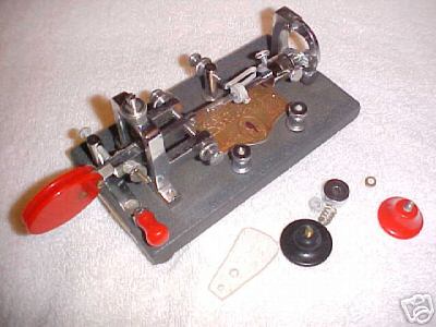 Vintage vibroplex key