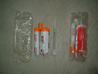 2 tubes of hilti hy-20 epoxy still in packages