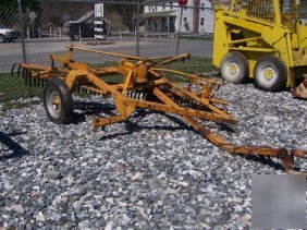 538: pull type 8FT rock rake for tractor