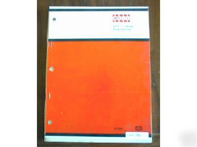 Case dot 17 series disk harrow parts manual catalog