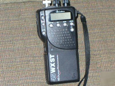 Cobra cb 45WXST soundtracker with cigarette plug-in