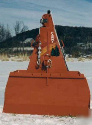 Farmi JL501 skidding winch, logging winch