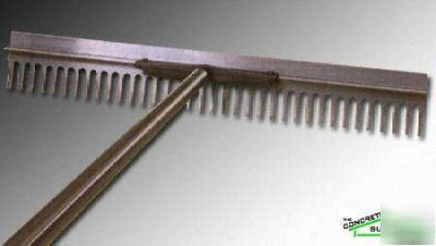 Kraft tool concrete landscape asphalt rake CC960 36 in