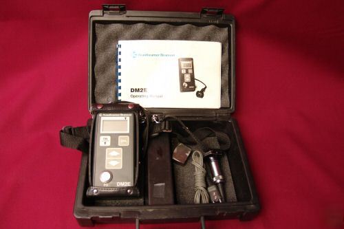 Krautkramer branson DM2E ultrasonic thickness gauge 