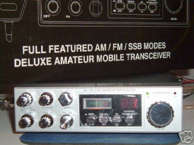 New superstar 36 10 meter am/fm/ssb amatuer radio