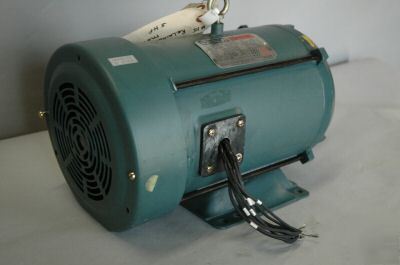 Reliance electric motor 5 hp 3 ph 1740 rpm P18S3031