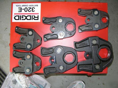 Ridgid 320-e battery propress crimp tool & fittings