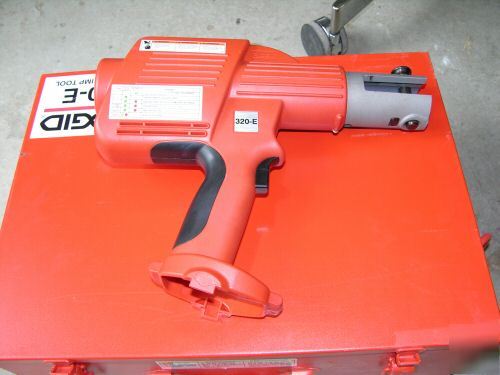 Ridgid 320-e battery propress crimp tool & fittings