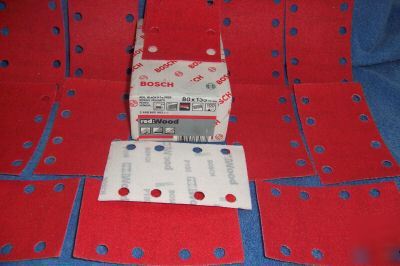 Sandpaper bosch 80 x 133 orbital sheet 50PK