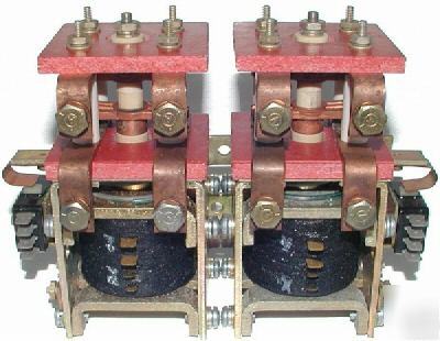 Set of 24 volt dc (24VDC) forklift contactors/relays