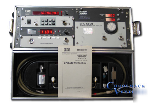 Systron donner MRC6500 20 ghz microwave test set