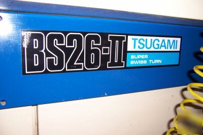 Tsugami BS26C ii swiss screw #68