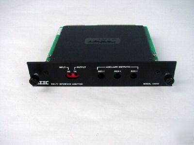 Ttc 40540 DS1/T1 interface adaptor for fireberd