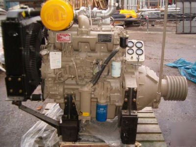Turbo charged 70 hp stationary deisel engine and pto