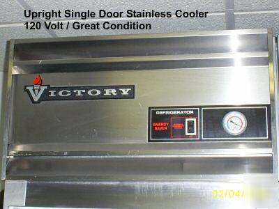 Victory single door refrigerator
