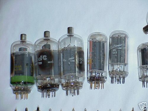 Vintage collection of over 80 vacuum tubes, tubes ect 
