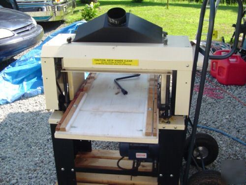 Wood planer woodmaster 718 18