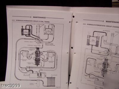  original thomas T173HL/1203HD/233HD operator's manual