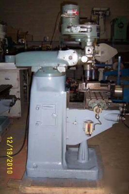 2HP milling machine mill bridgeport vise