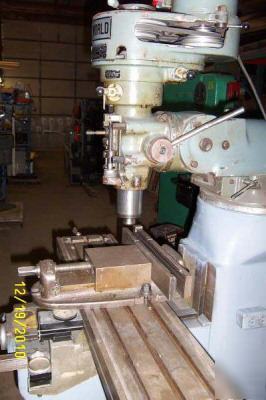 2HP milling machine mill bridgeport vise