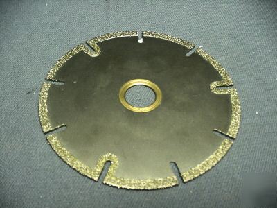 4â€ electroplated segmented diamond thin rim blade 