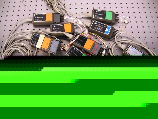 A30447 lot of various hp data, clock probes
